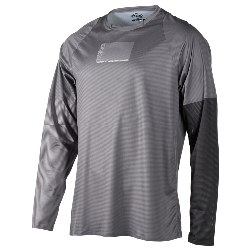 O'NEAL ELEMENT FR Jersey PLAIN Gray/Schwarz