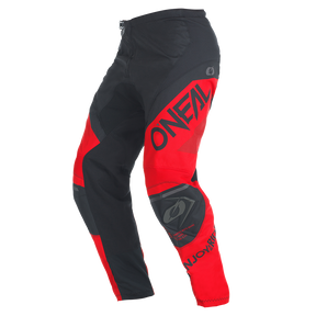 Pantaloni O'NEAL Element FACTOR nero/rosso