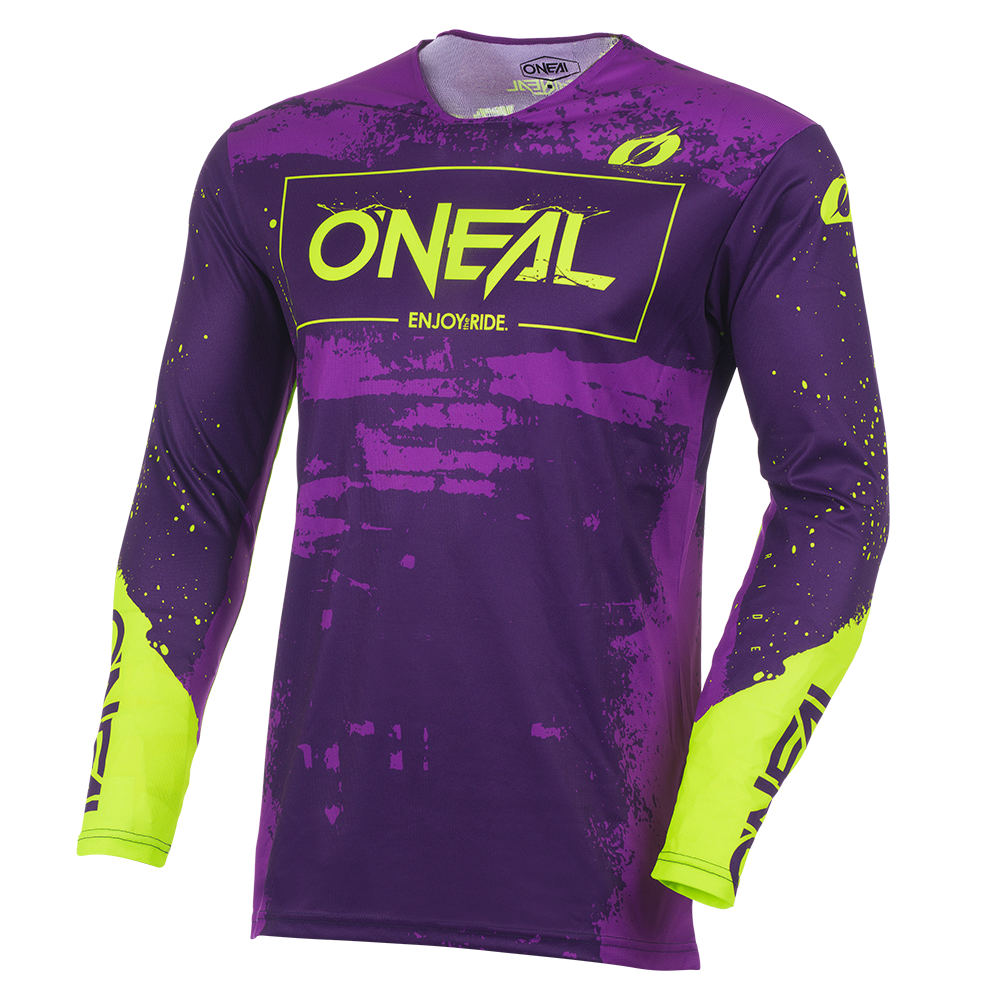 O'NEAL Mayhem Jersey PAINT purple/neon yellow