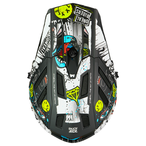O'NEAL BACKFLIP Helm RANCID – Draufsicht