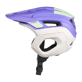 Casco O'NEAL TRAPPER EVO TOPO morado/mint/gris