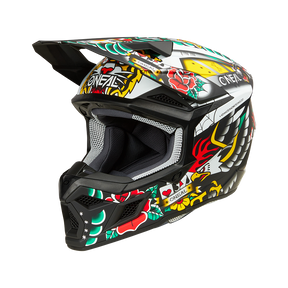 O'NEAL 3SRS Helm Kinder INKED – Linke Seite
