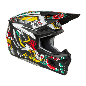 O'NEAL 3SRS Helm Kinder INKED – 45° Rechte Seite