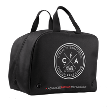 La BOLSA PARA CASCO O'NEAL es una bolsa para casco negra con dos asas con el logotipo internacional redondo de O'NEAL y las palabras "ADVANCED RACING TECHNOLOGY", ideal para guardar tu casco de competición.