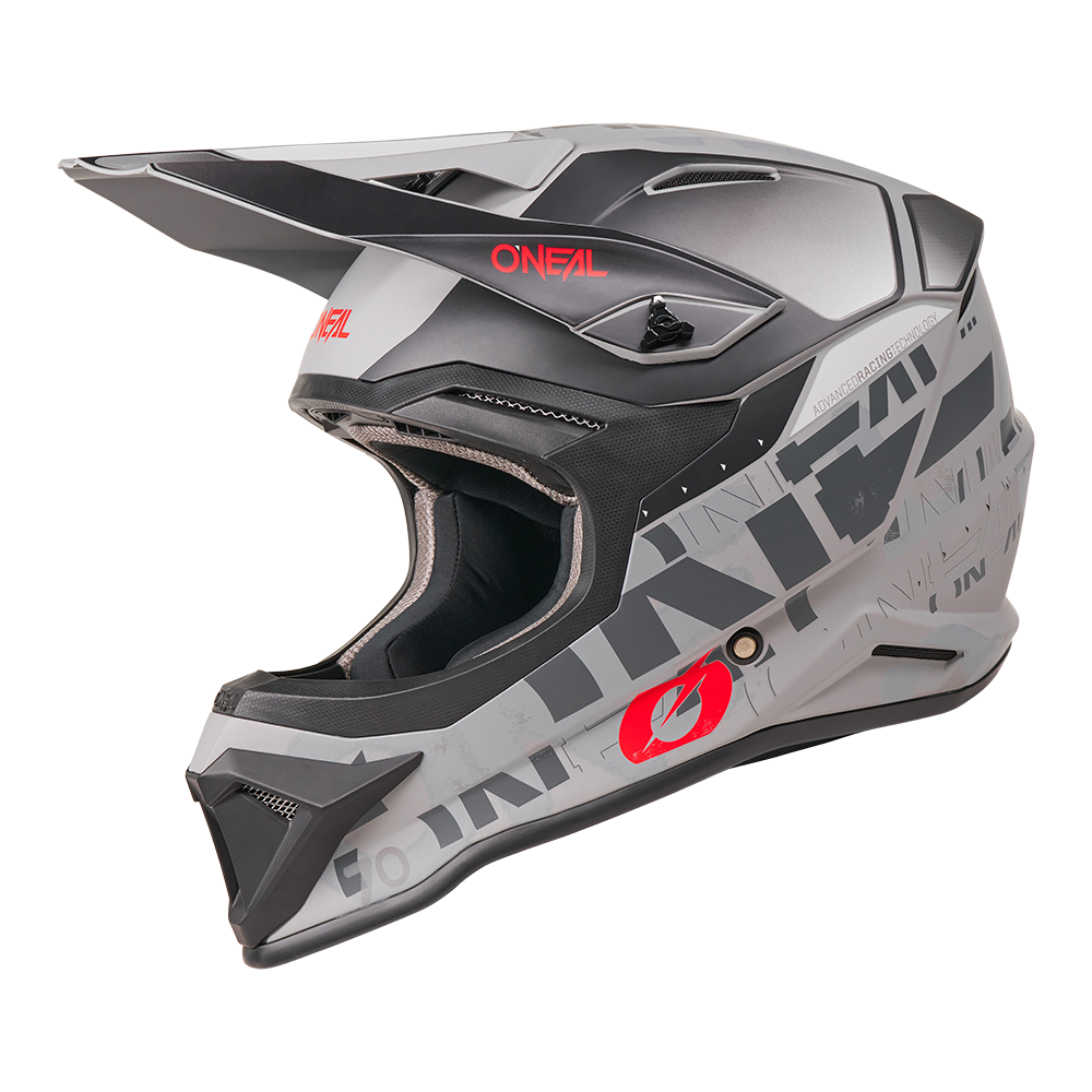 1SRS Helmet VOLTIXX Black/Gray/Red