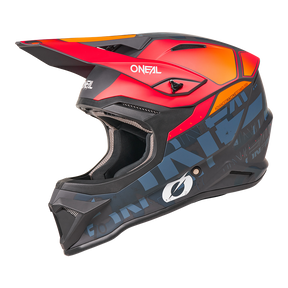 1SRS Helmet VOLTIXX Black/Orange/Red