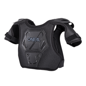 Der O'NEAL PEEWEE Brustpanzer Kinder von O'NEAL bietet Jugend-Motocross-Sicherheit mit robustem Hartplastik, Mesh-Einsätzen, Schulterschutz und einem Front-Logo-Aufdruck - idealer Oberkörperschutz für Kinder.