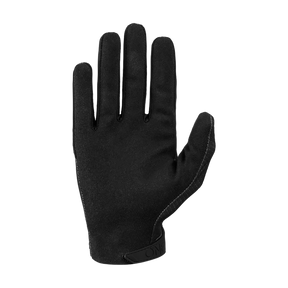 Ein O'NEAL MATRIX Handschuh STACKED von O'NEAL ist mit der Handfläche nach unten und ausgestreckten Fingern auf einem weißen Hintergrund abgebildet.