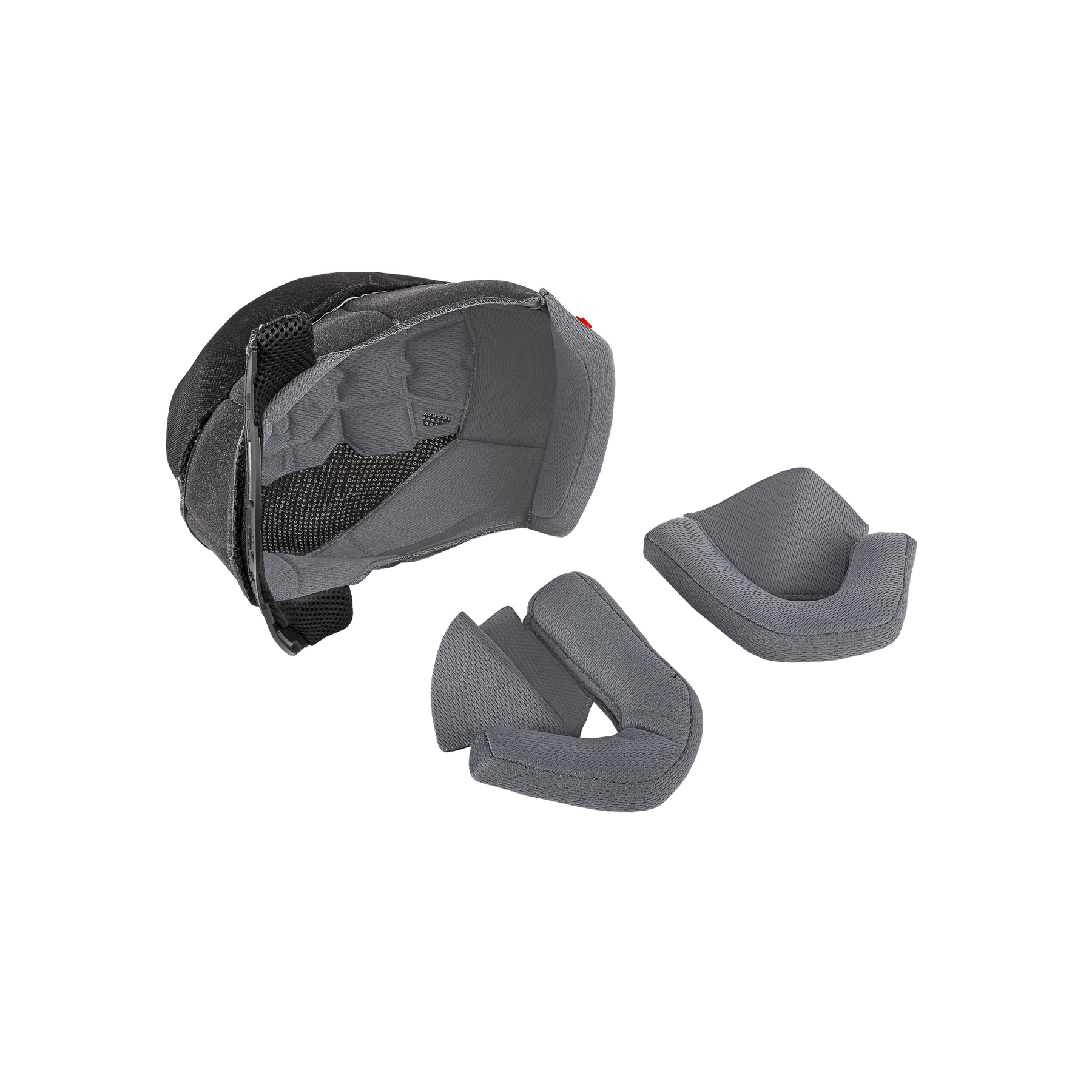 O'NEAL Liner & Cheek Pads für VOLT Helmet, separat auf weißem Hintergrund abgebildet, bieten zusätzlichen Komfort und Schutz in Ihrem Helm.