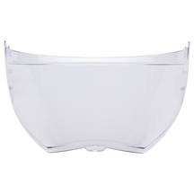 El casco O'NEAL Shield D-SRS tiene una visera de plástico curvado transparente con puntos de fijación laterales para una protección fiable de los ojos y la cara.