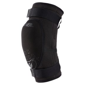 La rodillera O'NEAL DIRT tiene un diseño curvado y ergonómico, cierres de velcro ajustables para un ajuste seguro y un discreto gráfico con el logotipo, perfecto para practicar deporte.
