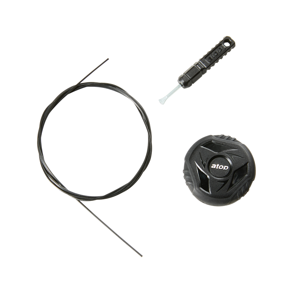The O'NEAL SESSION SPD Shoe Lace Tensioner Kit 2022 from O'NEAL is illustrated on a white background and shows the components included in the kit.