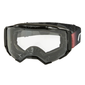 Die O'NEAL B-22 Goggle COVERT bietet ein reflektierendes Glas, ein verstellbares Band und eine ergonomische Passform für Komfort - die perfekte schwarze und transparente Ski- oder Snowboardbrille von O'NEAL.