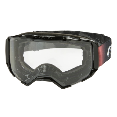 Die O'NEAL B-22 Goggle COVERT bietet ein reflektierendes Glas, ein verstellbares Band und eine ergonomische Passform für Komfort - die perfekte schwarze und transparente Ski- oder Snowboardbrille von O'NEAL.