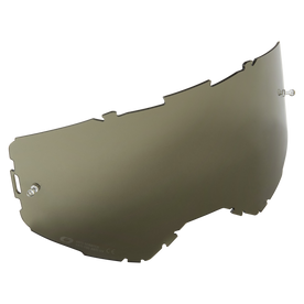 The O'NEAL B-22 & B-33 Goggles Replacement Lens with Tear-off Pins is a curved, tinted replacement visor with notches and screws for secure attachment that protects your eyes from sunlight and debris.