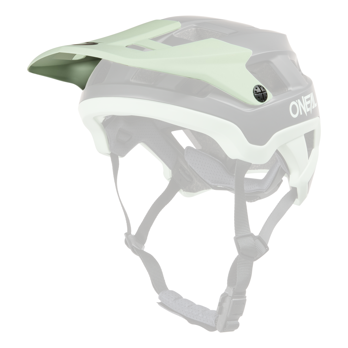 O'NEAL Visor DEFENDER Helmet SOLID – Farbe Black/Mint