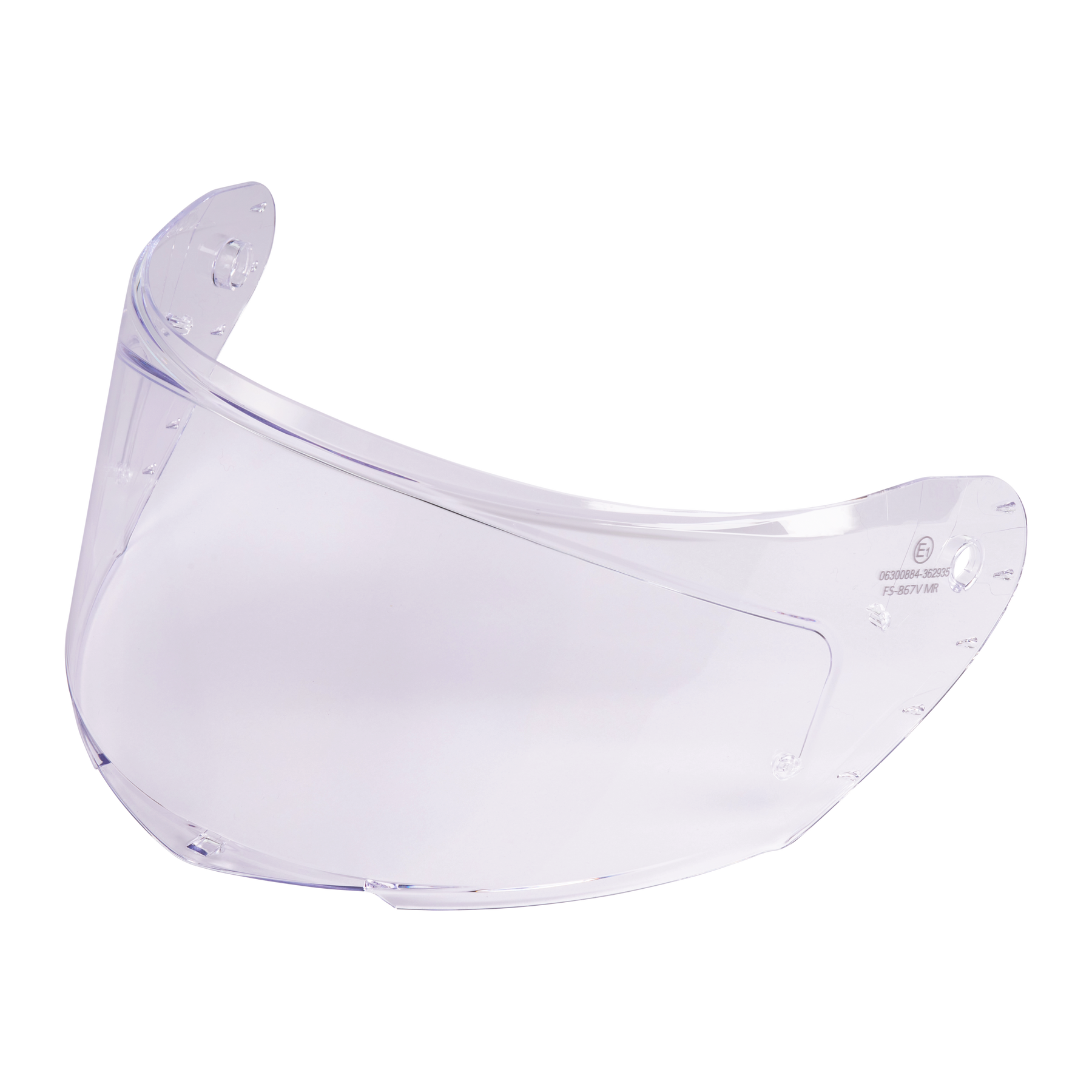 La visera de recambio para casco Challenger de O'NEAL es una visera de plástico curvado transparente con orificios de montaje laterales diseñada por O'NEAL para protegerte la cara al tiempo que te proporciona una visibilidad total.