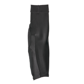 Le protège-coudes O'NEAL DIRT FLX 2.0 pour enfants est un manchon de compression noir, cintré, de la longueur du genou de O'NEAL avec des coutures visibles et un rembourrage de niveau 2 IPX, illustré sur un fond blanc simple.
