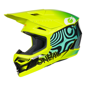 Casco per bambini 3SRS NOVA giallo neon