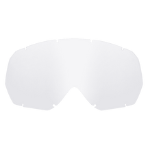 The O'NEAL B-10 Youth Goggles - Spare Lens is a clear, curved replacement lens with notched edges designed by O'NEAL for use in youth goggles or sports goggles.