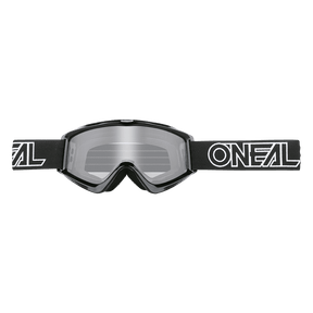 Les lunettes de motocross O'NEAL VAULT Lunettes SOLID disposent d'un verre large et clair et d'une bande noire ajustable avec le logo blanc O'NEAL - idéal pour tout équipement de motocross.