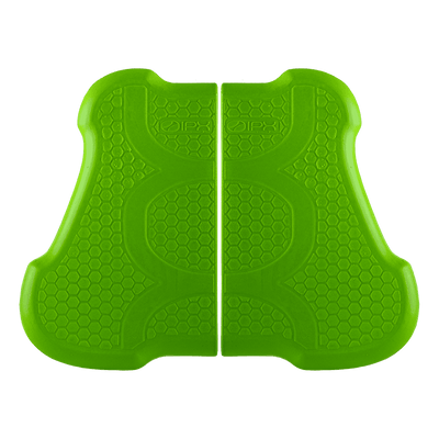 L'O'NEAL IPX-HP di O'NEAL è una tavola di equilibrio in plastica stampata in modo ergonomico, di colore verde brillante, con una struttura a nido d'ape e un design a curve simmetriche, ideale per gli esercizi di equilibrio o per l'utilizzo alla scrivania.