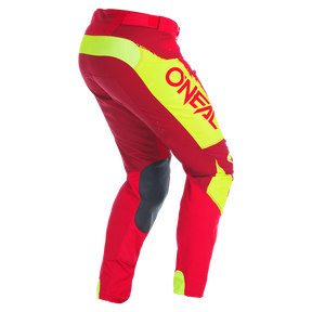 O'NEAL MAYHEM Youth Pants PAINT rot/neon gelb back