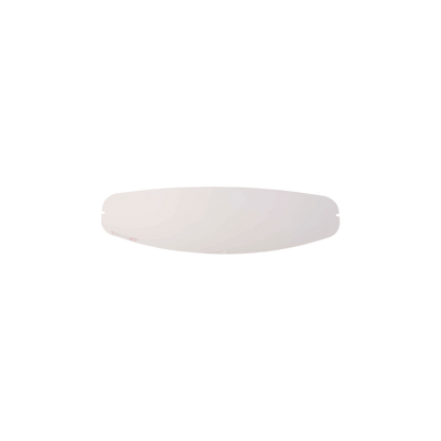 Una lente O'NEAL Pinlock 30 centrata e di forma ovale allungata di O'NEAL, raffigurata come un oggetto bianco monocolore su uno sfondo trasparente.