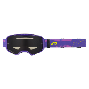 Masque O'NEAL B-22 PAINT violet/jaune fluo