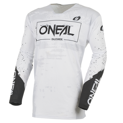 Camiseta personalizada O'NEAL Mayhem PAINT Blanca/Negra