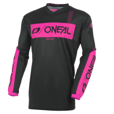 Maglia O'NEAL Element Racewear nera/rosa
