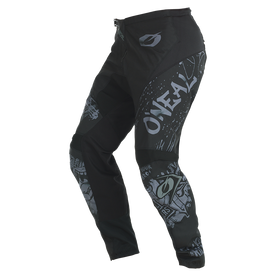 Pantalones O'NEAL Element para jóvenes, modelo Rancid, negro/gris
