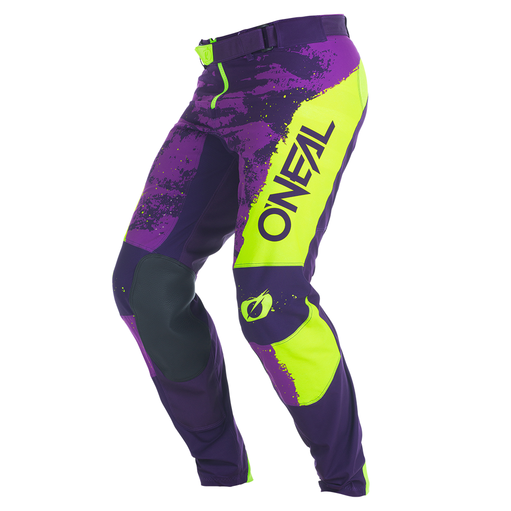 Pantaloni O'NEAL Mayhem PAINT viola/giallo neon