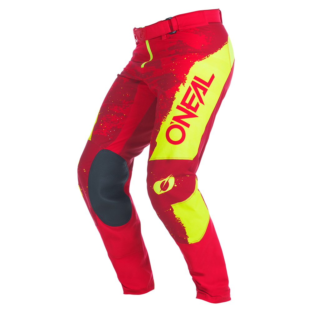 Pantalones O'NEAL Mayhem PAINT rojo/amarillo neón
