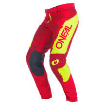 O'NEAL MAYHEM Youth Pants PAINT rot/neon gelb front
