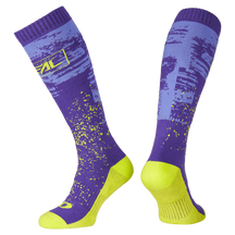 O'NEAL Pro MX Socks Youth PAINT Purple/Neon Yellow